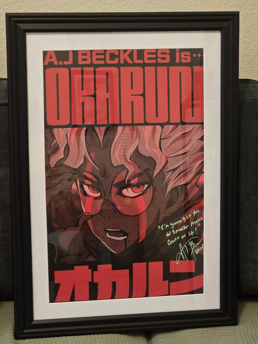 Bad Dog (@ambient_mutt) on Twitter photo Got these dope prints from <a href="/koumori_lee/">Koumo • コウモ 🔜 GalaxyCon</a> signed by the DanDanDan voice actors at Bold Matsuri this weekend! Super excited to hang these up<3 Got these dope prints from <a href="/koumori_lee/">Koumo • コウモ 🔜 GalaxyCon</a> signed by the DanDanDan voice actors at Bold Matsuri this weekend! Super excited to hang these up<3