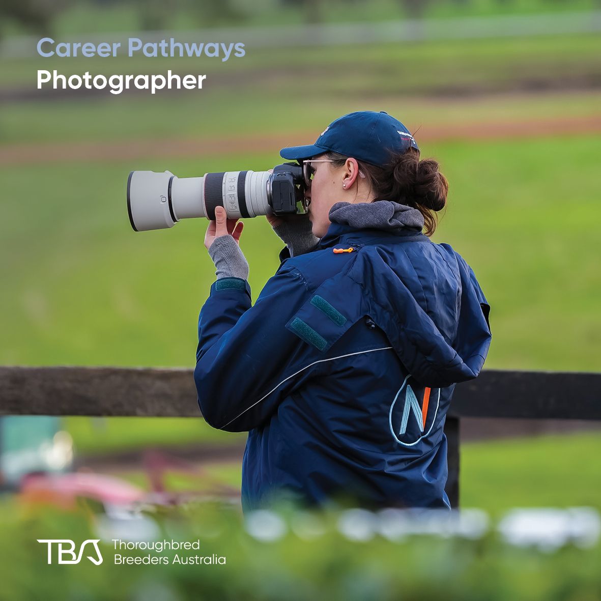 Career Pathways: Photographer

Capturing the action on the track, behind the scenes at the stables, and the magic of the sales ring — photographers play a key role in telling the story of the thoroughbred industry.

It’s a career that combines creativity, timing and a love of