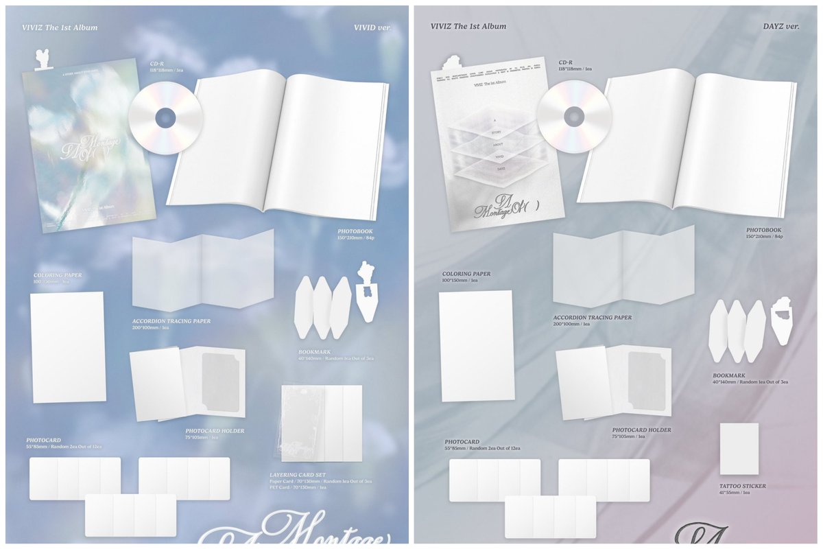 Dalgomie_GO's tweet photo. [PRE-ORDER] VIVIZ The 1st Album 'A Montage of ( )' x Hello82 (Hellolive82)

Album : Vivid/Dayz Ver (400g)

POB Event
🏷️ 305k dp 155k
Signed Album Event
🏷️ 350k dp 175k

☑️ Bersih Ina
📍 Sidoarjo
📝 Order by DM/Chat Line https://t.co/pmtIBKgH1D