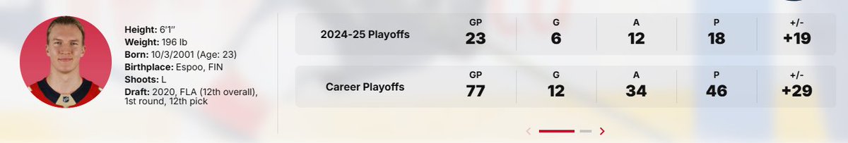 Kun kolmossentterisi tuottaa käytännössä +1 jokaiseen playoff-otteluun, mestaruuden voittaminen on aika todennäköistä. Luostarinen-Lundell-Marchand oli läpi kevään x-factor Panthersin mestaruusparaatissa. #NHLfi