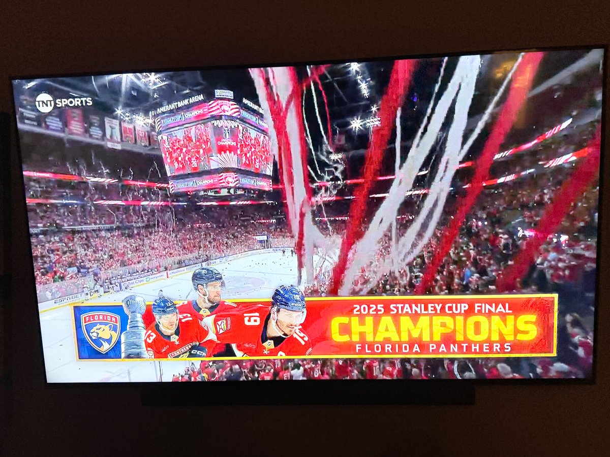 The Cats go back-to-back! 🏆😼🏆

2 straight Stanley Cups for the Florida Panthers! Celebrating here in Sunrise 🥲

Save an extra 22% on top of our already 40% off Fathers Day deals at SheetsGiggles.com, with these codes:

BACK2BACK
CAT2CAT
HATTRICK
MCOVERRATED
MIKEWASWRONG