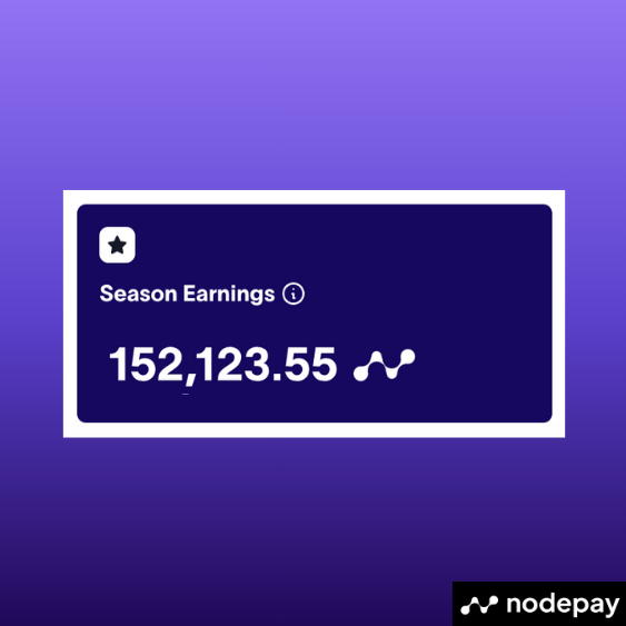 GM! Reminder that Season 5 points have been calculated. Check the earnings tab on your dashboard to see how much you earned from your unused bandwidth!

Show us how much your node earned below ⬇️🎟