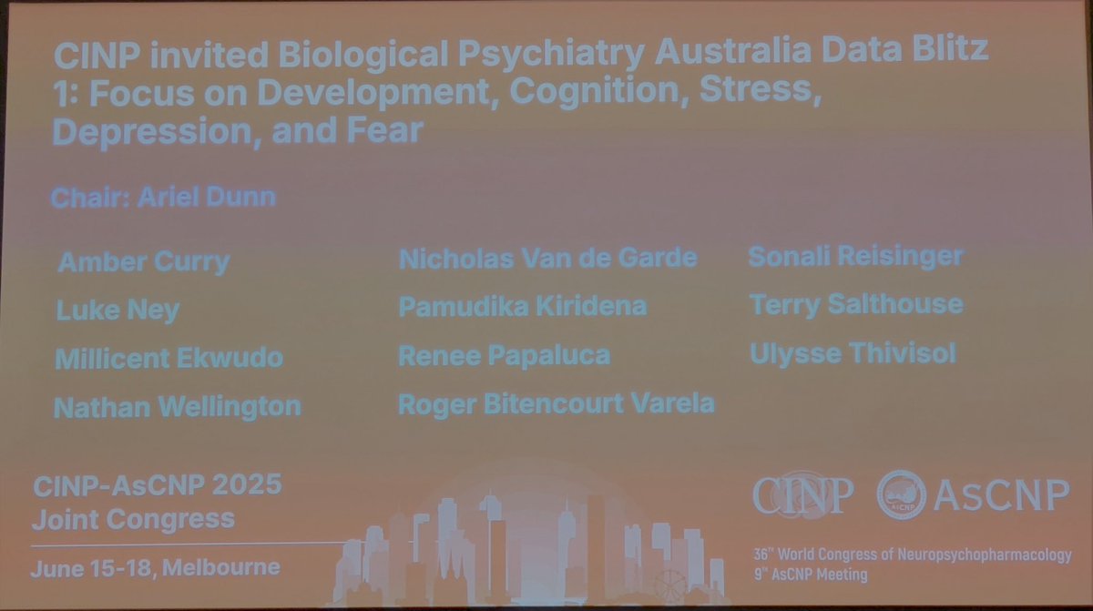 BPA_ECRN's tweet image. First invited BPA Data Blitz session @theCINP, well done to all speakers on an awesome job!!👏👏