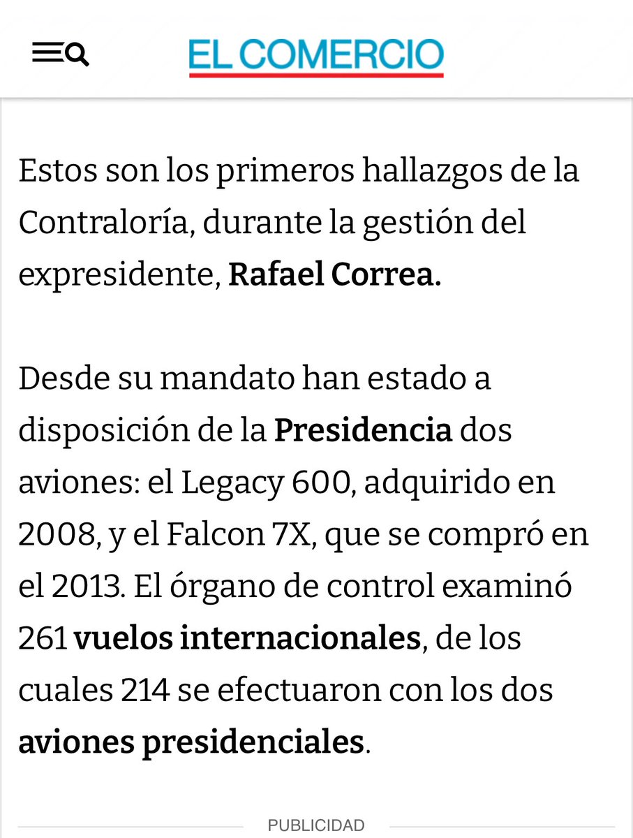 elinformante84's tweet image. @FiscaliaEcuador presentó abundantes pruebas del robo de #Glas del 💵 del terremoto
Pero no vincularon a @MashiRafael q fue el que creó el Comité de reconstrucción
Y tampoco incluyeron el informe de 4 ✈️ a paraísos fiscales sin pasajeros entre 2016 y 2017

Correa llevó también 💴