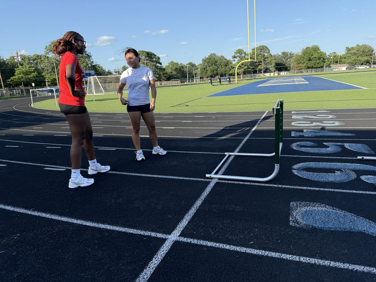Nimitz Vikings Girls Track & Field (@nimitz_track) on Twitter photo Thank you to alumna Ria Mbubika for joining us today and sharing the techniques and insights that helped her reach regionals her senior year. The team truly appreciated your guidance and inspiration!
#AnchorDown
<a href="/CoachC_Swisher/">Coach Swisher</a>
<a href="/Coach_M_A_Small/">Coach M.A. Small II</a>
<a href="/iisdcaldwell/">Carrie Caldwell</a>
<a href="/IISDAthletics/">Irving ISD Athletics</a> Thank you to alumna Ria Mbubika for joining us today and sharing the techniques and insights that helped her reach regionals her senior year. The team truly appreciated your guidance and inspiration!
#AnchorDown
<a href="/CoachC_Swisher/">Coach Swisher</a>
<a href="/Coach_M_A_Small/">Coach M.A. Small II</a>
<a href="/iisdcaldwell/">Carrie Caldwell</a>
<a href="/IISDAthletics/">Irving ISD Athletics</a>