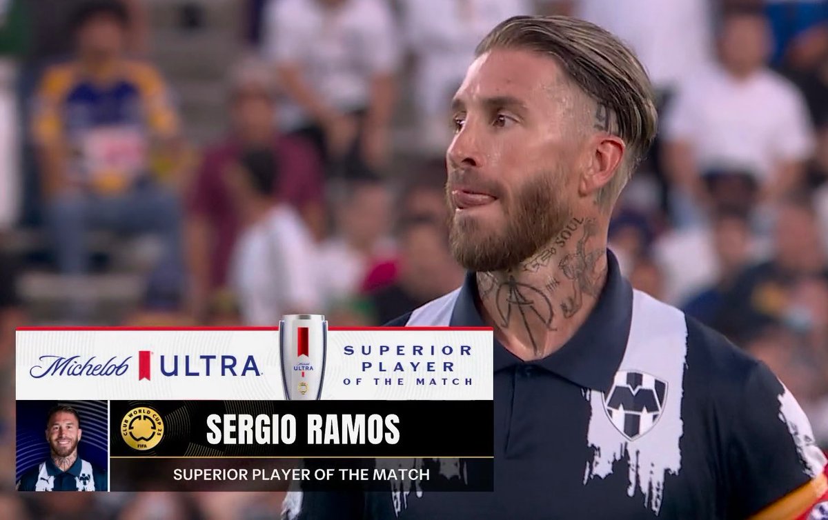 🤍🍷Sergio Ramos is named the MOTM against Inter Milan. 

39 years old.