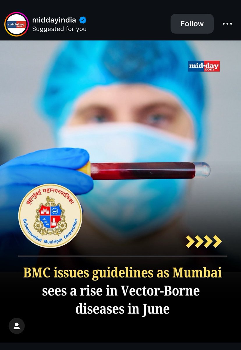 Chetan_G's tweet photo. @mid_day - I see the #article regarding @mybmc issues an guidelines for vector-borne #disease . Here, i raised a complaint no one willing to entertained it.. day by day rainfall increases the chance of high risk of disease for nearby residents.. https://t.co/PN1dZjufMP