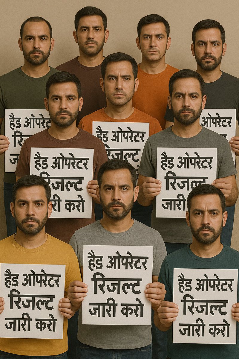 suraju32's tweet photo. @upprpb @brajeshpathakup @dgpup @kpmaurya1 
महोदय @Rajeevkrishna69 आप से आदर निवेदन है की आप रेडियो पुलिस हेड ऑपरेटर /हेड ऑपरेटर मैकेनिक 2022 का अंतिम परिणाम देने की कृपा करे उम्मीदवार अंतिम परिणाम का इंतजार कर रहे हैं https://t.co/NciXUITmDx