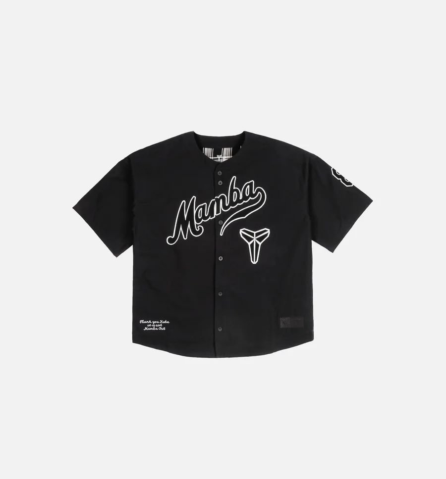 SneakerShouts's tweet photo. Restocked via Footlocker 
Nike Kobe Baseball Top "Black" 

BUY HERE: https://t.co/uhlWHa1nvx https://t.co/GmHLVwEZpk