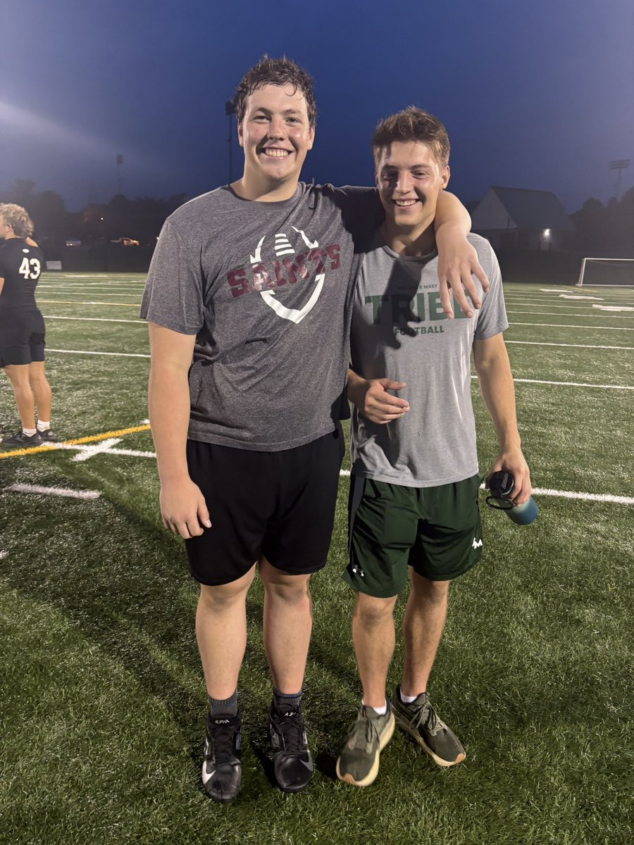 Tyson Boyd (@tysonkboyd) on Twitter photo Great to be back <a href="/WMTribeFootball/">William & Mary Tribe Football</a> to learn and compete with my teammates. Thank you to all the coaches and players <a href="/CoachMikeLondon/">Mike London Sr. βοΈ</a> <a href="/Coach_Armstrong/">Jack Armstrong</a> <a href="/kjarrell5/">Kevin Jarrell</a> <a href="/DLRunStoppers/">Keenan Carter Sr.</a> <a href="/CoachKBadke/">Kevin Badke</a> <a href="/AustinPasztor/">Austin Pasztor</a>. Great to see my brother <a href="/CarterABoyd/">Carter Boyd</a>. Go Tribe! Great to be back <a href="/WMTribeFootball/">William & Mary Tribe Football</a> to learn and compete with my teammates. Thank you to all the coaches and players <a href="/CoachMikeLondon/">Mike London Sr. βοΈ</a> <a href="/Coach_Armstrong/">Jack Armstrong</a> <a href="/kjarrell5/">Kevin Jarrell</a> <a href="/DLRunStoppers/">Keenan Carter Sr.</a> <a href="/CoachKBadke/">Kevin Badke</a> <a href="/AustinPasztor/">Austin Pasztor</a>. Great to see my brother <a href="/CarterABoyd/">Carter Boyd</a>. Go Tribe!