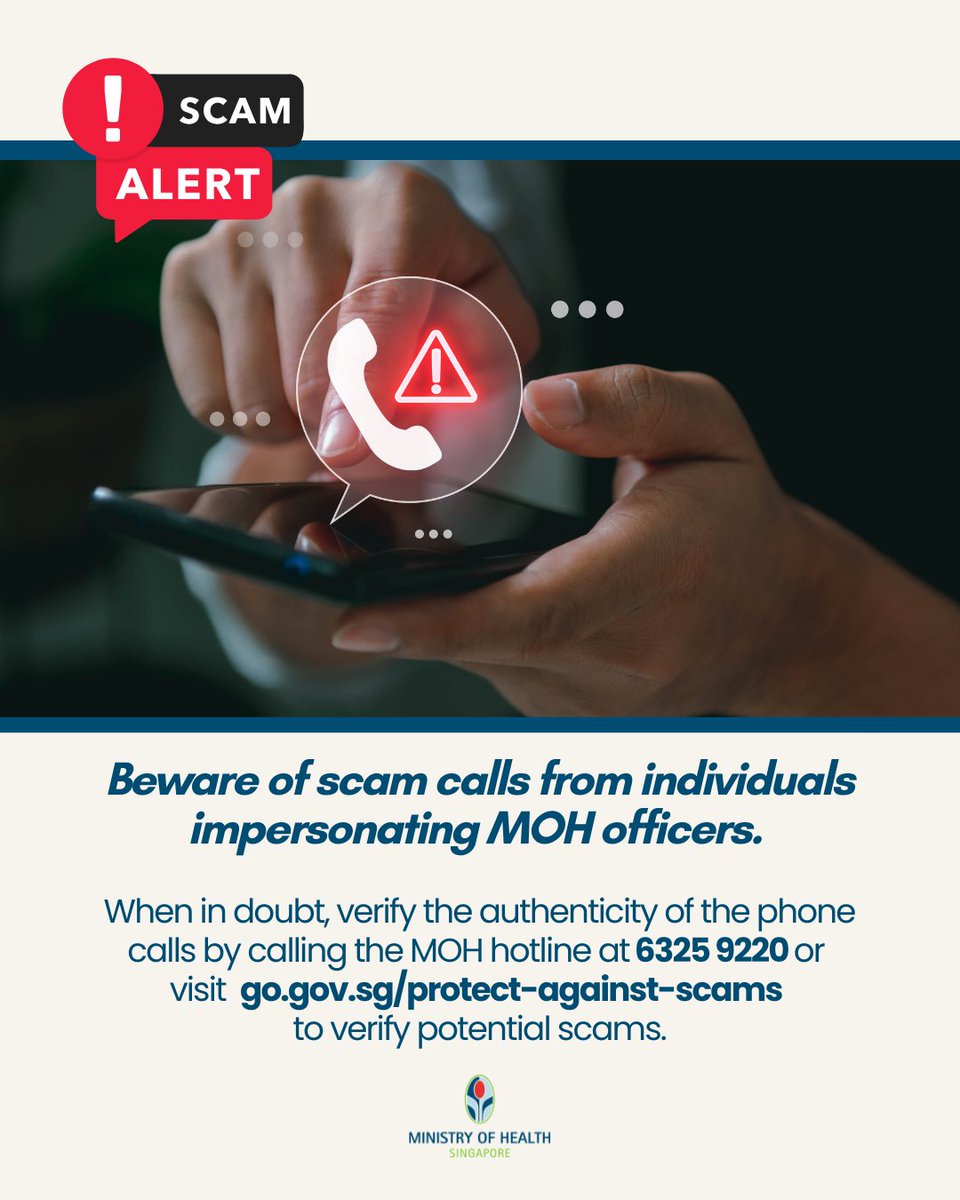 Ministry of Health (@MOHSingapore) / Highlights / X