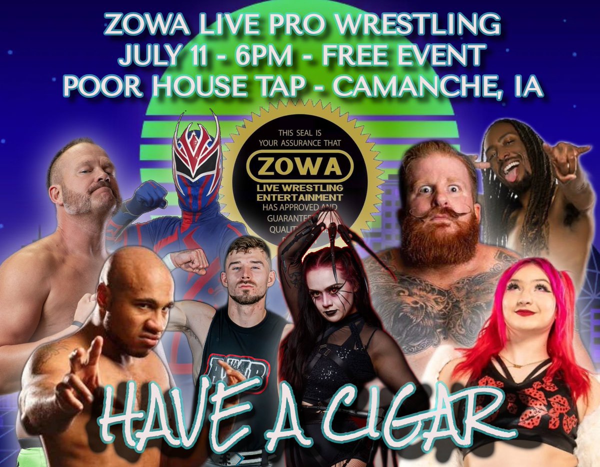 July 11 we return to our unofficial home: Poor House Tap in Camanche!
