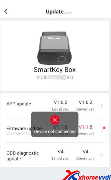 Xhorsevvdi's tweet image. #xhorse bluetooth smart key, cant pair it with my phone, what is the problem? 🤔🤔
➡️Update app to v1.6.5 or later
xhorsevvdi.com/wholesale/xhor…
#SmartKey #xhorsekey