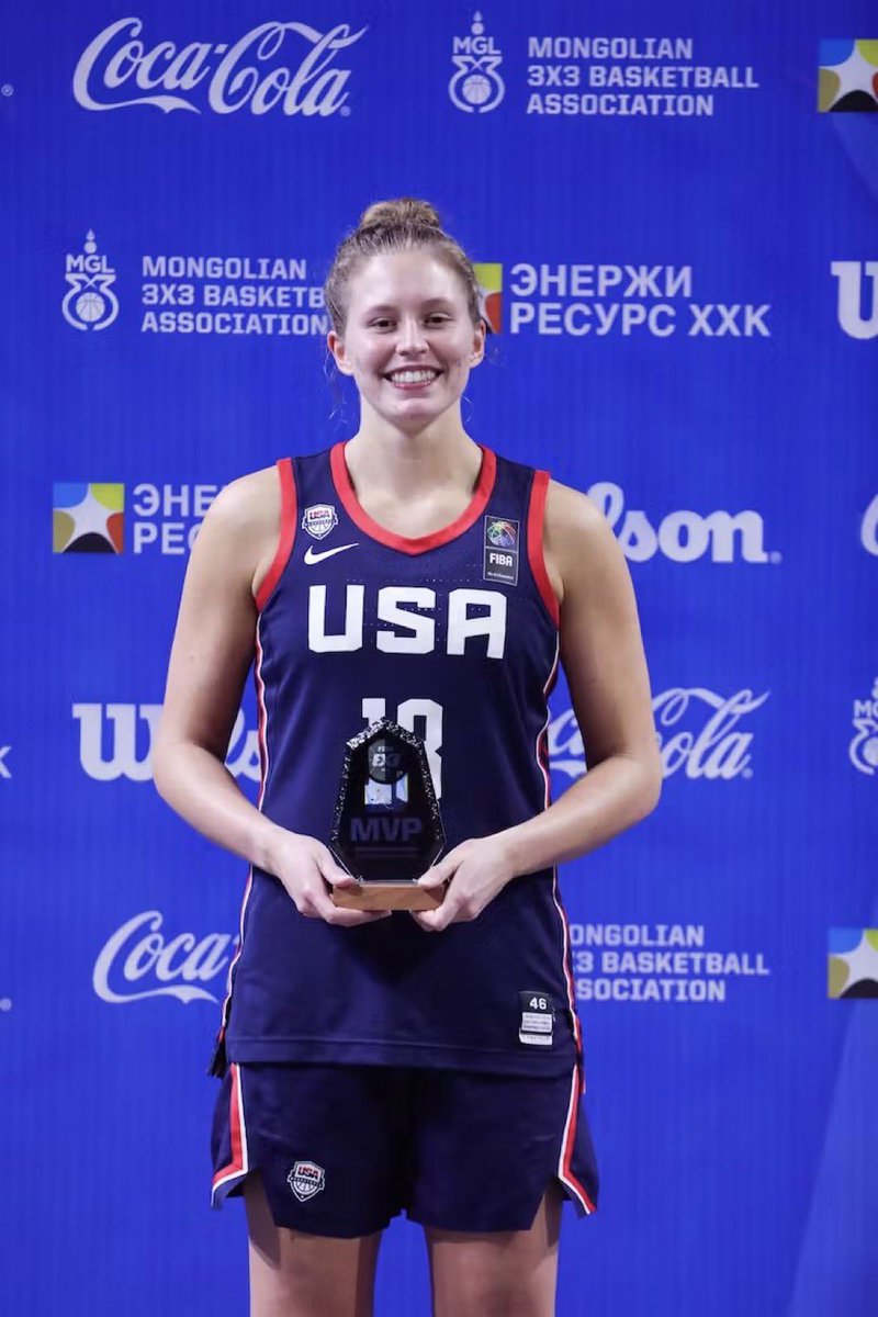 Creighton Women’s Basketball (@creightonwbb) on Twitter photo 🇺🇸 Reppin’ the red, white & blue again!
<a href="/_morggaaannnnn/">Morgan Maly</a> is suiting up for Team USA on the FIBA 3x3 Pro Circuit before heading to the World Cup🐦
📍 Ulaanbaatar Stop (June 18–19)
⏰ Games: 3:55 AM & 5:45 AM CST 6/18
📺 Watch live: YouTube.com/FIBA3x3
#3x3WS #TeamUSA #ProJays 🇺🇸 Reppin’ the red, white & blue again!
<a href="/_morggaaannnnn/">Morgan Maly</a> is suiting up for Team USA on the FIBA 3x3 Pro Circuit before heading to the World Cup🐦
📍 Ulaanbaatar Stop (June 18–19)
⏰ Games: 3:55 AM & 5:45 AM CST 6/18
📺 Watch live: YouTube.com/FIBA3x3
#3x3WS #TeamUSA #ProJays