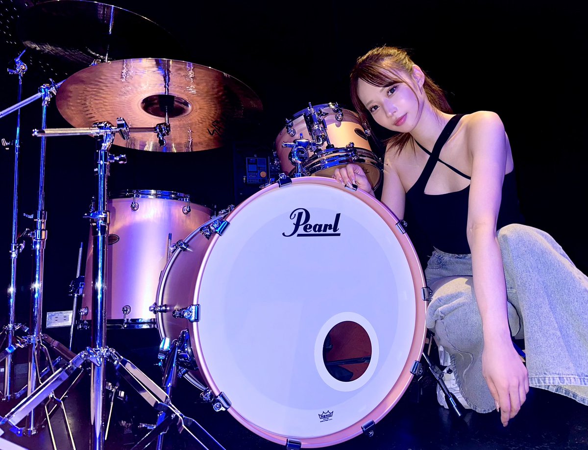 maixx102419's tweet photo. #お知らせ
 
この度Pearl Drumsさんと
エンドースメントを結び
Pearl Drums 公式アーティストと
なりました🥁✨️

ドラマーとしてとても光栄で嬉しいです！
 
6/22（日）Zepp福岡からスタートする
Zeppツアーでは新しいドラムセットで
周るのでみなさんお楽しみに…☺️♡♡

#Pearlドラムアーティスト
#SABIANアーティスト
#pearldrums
#sabiancymbals
#remodrumheads