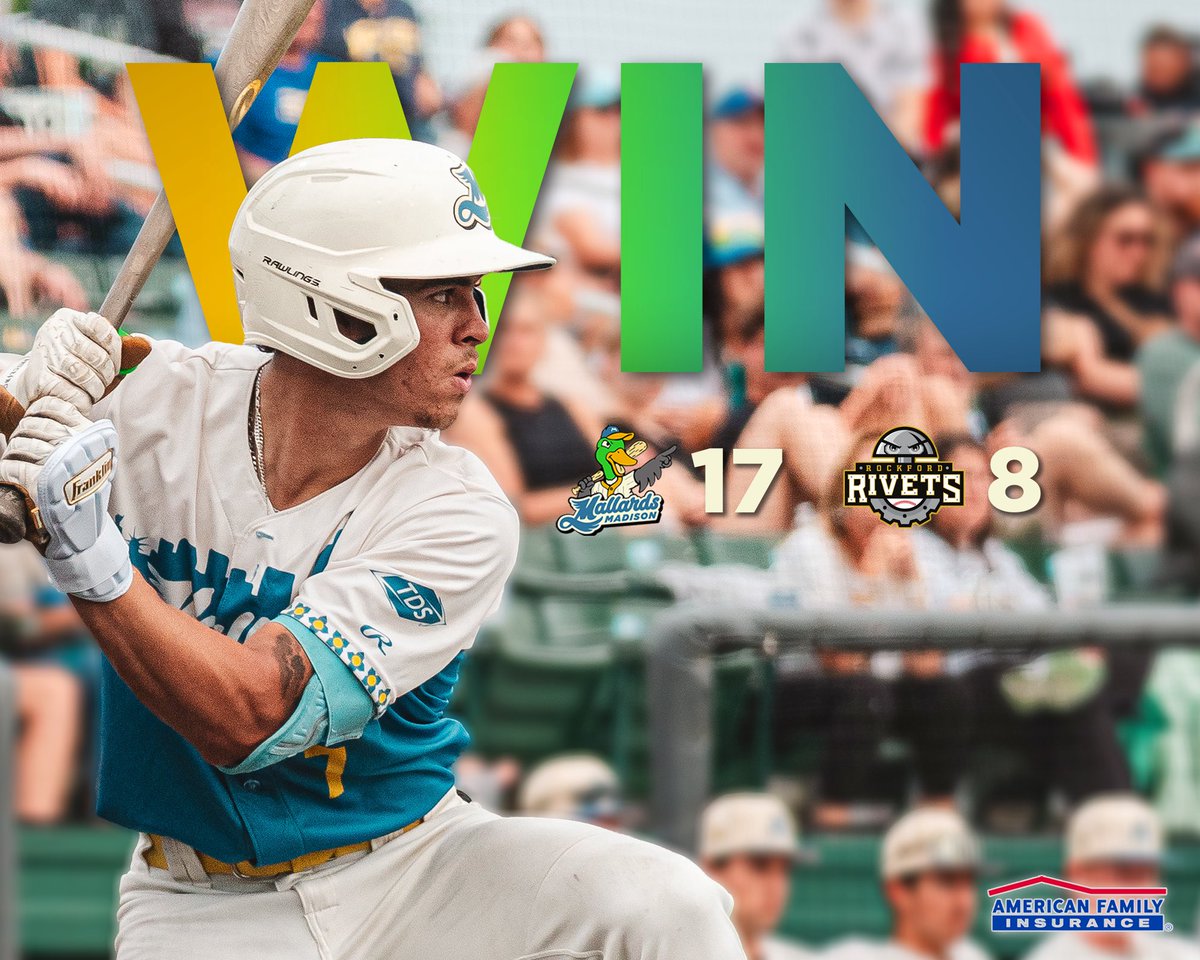 here are our stats from tonight:
17 runs, 15 hits, 18 walks - that’s pretty good 🦆