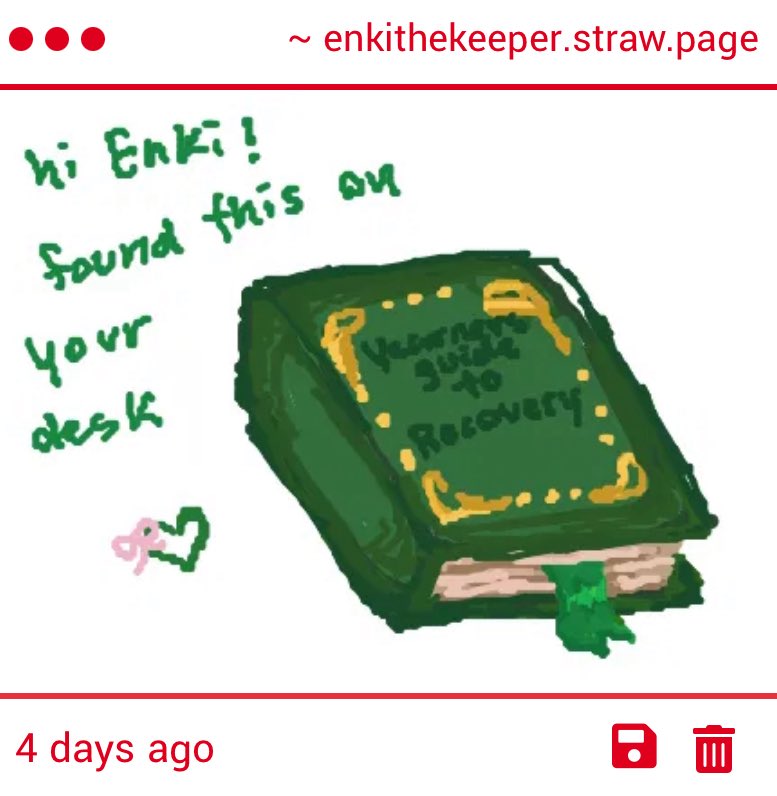 EnkiTheKeeper's tweet image. Yes! I was reccomending it to Esmund