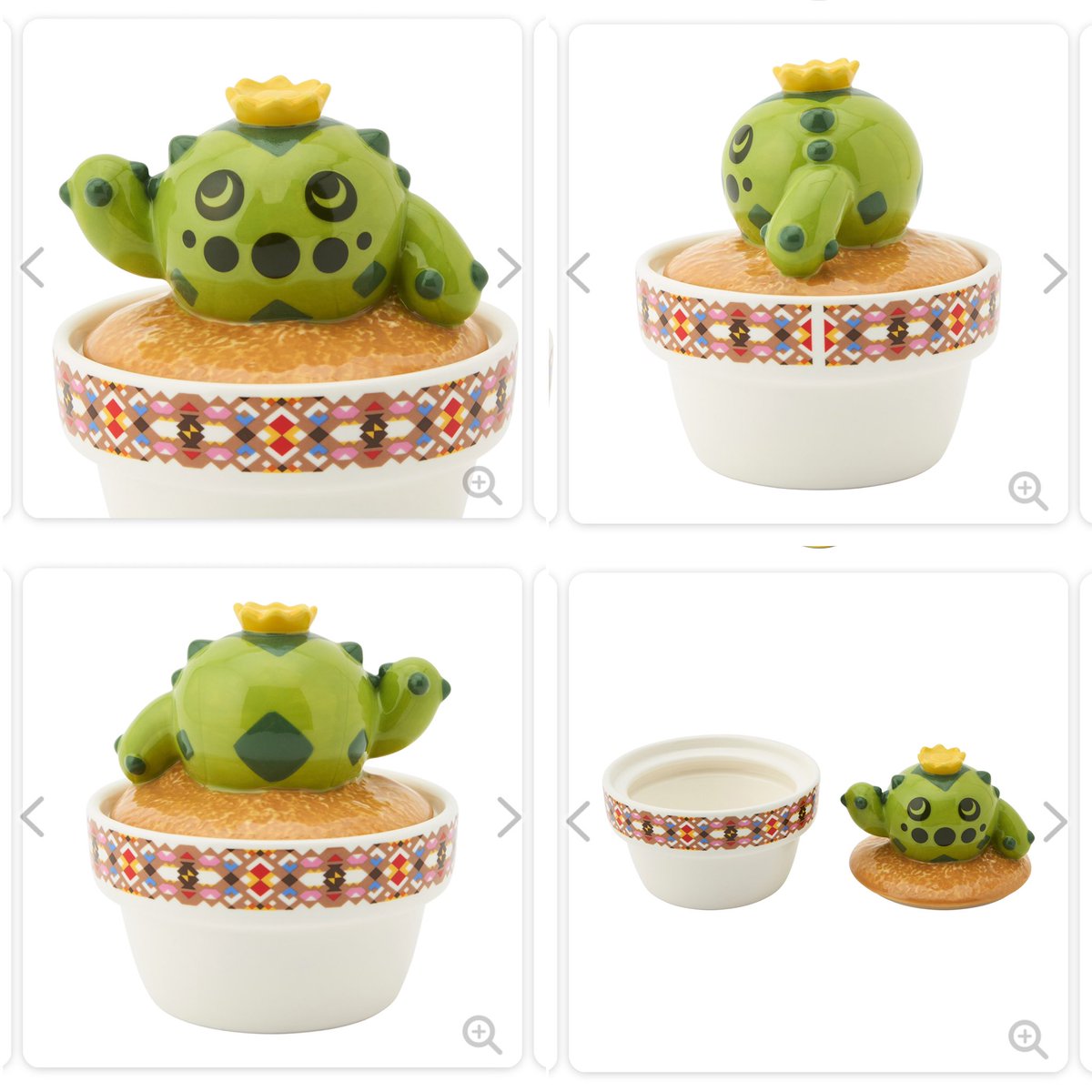 Run Run ! Desertより サボネアのクッキージャー メタルピンズ