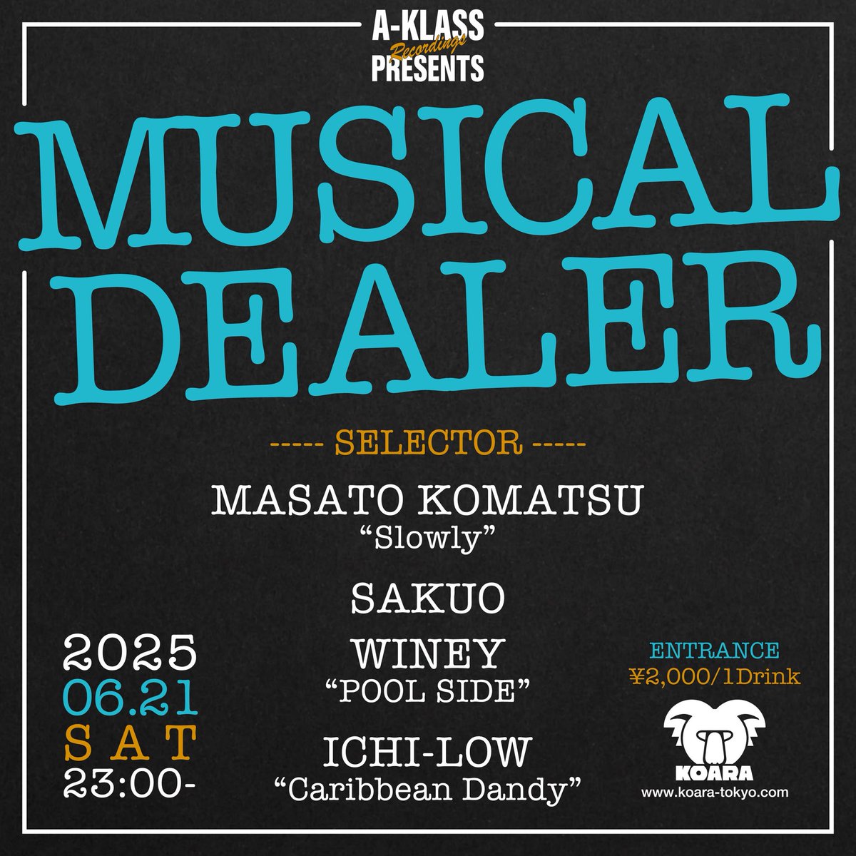 A-KLASS RECORDINGS tweet media