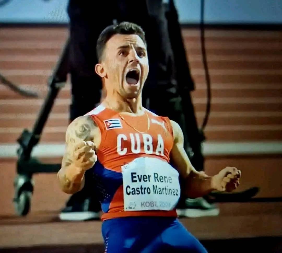 Nilser Piñeda Cruz (@nilser_pineda) on Twitter photo 1️⃣  MEDALLA DE ORO 🥇 Ever Rene Castro Martines  🇨🇺  38.54 m.p. #CubaMined #LasTunas 1️⃣  MEDALLA DE ORO 🥇 Ever Rene Castro Martines  🇨🇺  38.54 m.p. #CubaMined #LasTunas