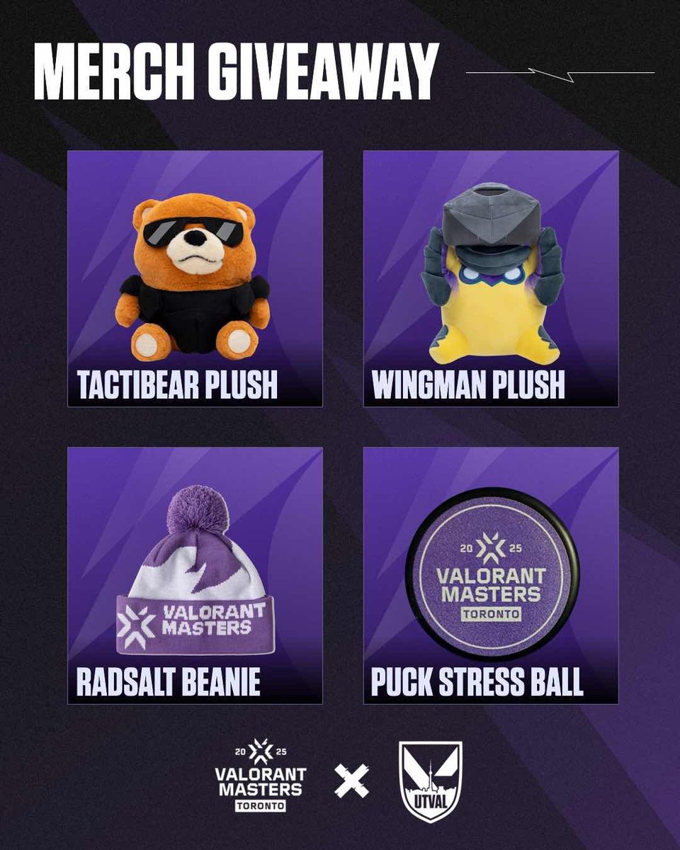 Valorant Masters Toronto Watch Party

There will be trivia and games for a chance to win official Riot merch. 

- June 22 (12:00pm - 7:00pm)
- Sandford Fleming Room 1105
- Non-UofT people allowed
- No food provided

You must sign up on eventbrite

eventbrite.ca/e/uoft-x-vct-v…