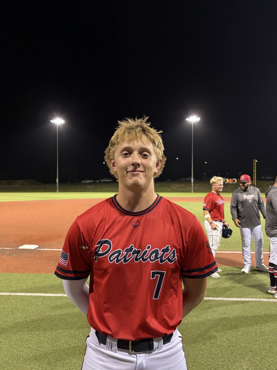 ✭Five Tool Texas✭ (@fivetooltexas) on Twitter photo #ConnieMack25 F: <a href="/DallasPatriots/">Dallas Patriots</a> 2026 8, PTG Royals 1
PoG: <a href="/jacksonfloren9/">Jackson Floren</a> 5.2 IP, 12K, 4H, 0 ER
Hitter: <a href="/CainFrosk_/">Cain</a> 1-3, 2-Run HR #ConnieMack25 F: <a href="/DallasPatriots/">Dallas Patriots</a> 2026 8, PTG Royals 1
PoG: <a href="/jacksonfloren9/">Jackson Floren</a> 5.2 IP, 12K, 4H, 0 ER
Hitter: <a href="/CainFrosk_/">Cain</a> 1-3, 2-Run HR