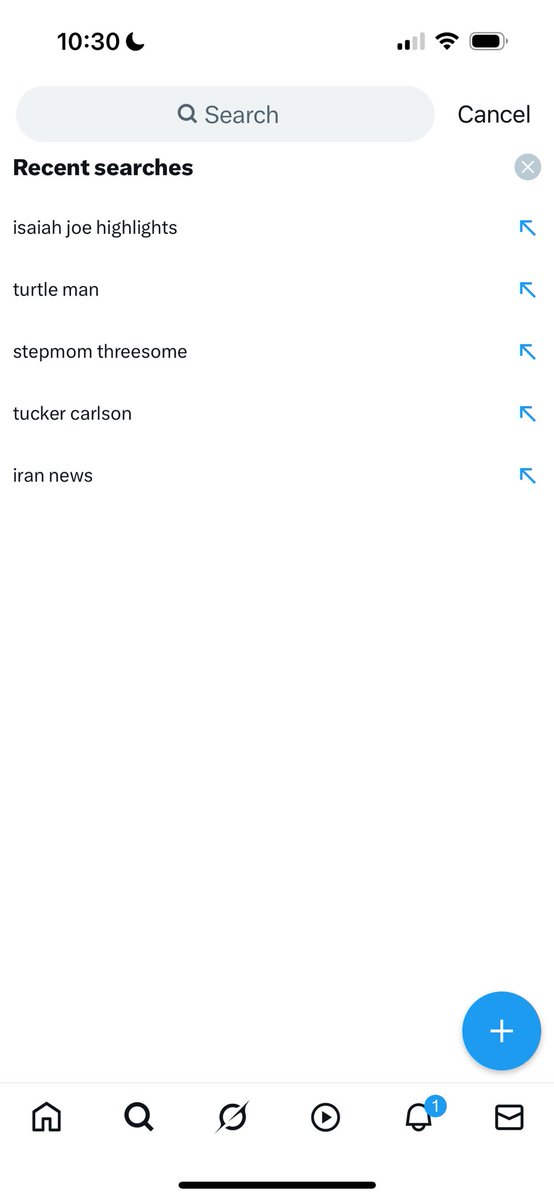 Doxx your recent 5 searches