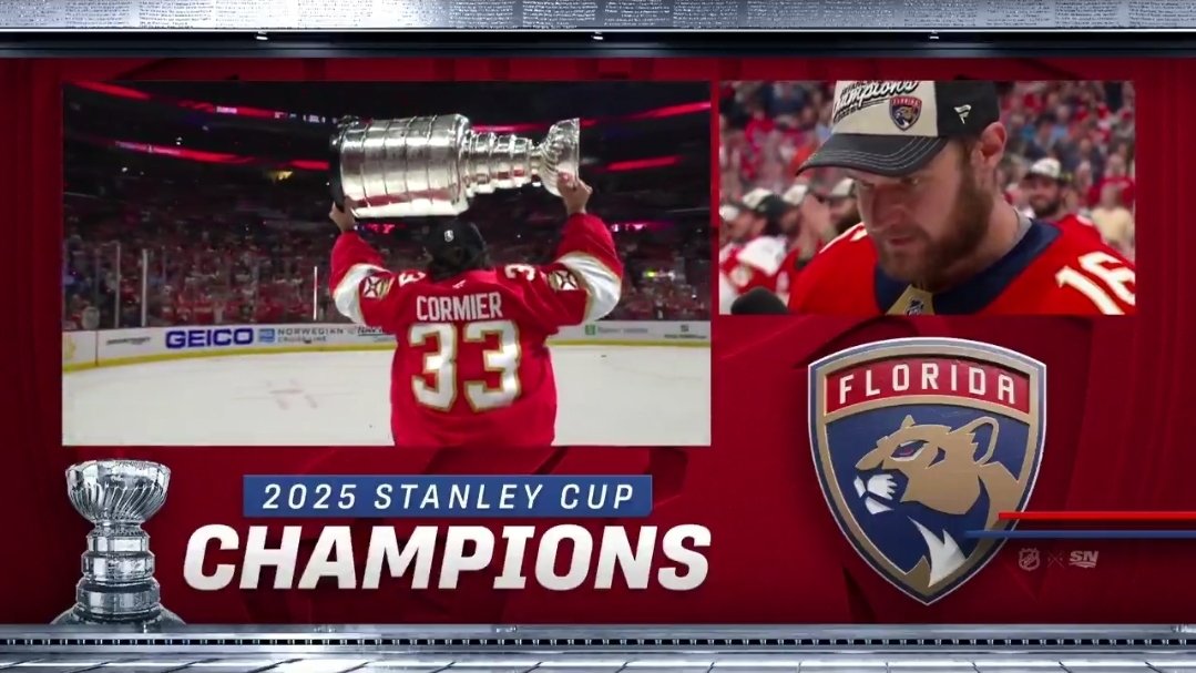 .<a href="/NBTrappers/">North Bay Trappers</a> graduate Evan Cormier lifts the Stanley Cup with the Florida Panthers. I still remember the quiet 16-year-old as we rode the bus to Mattawa over a decade ago. Time flies man!
