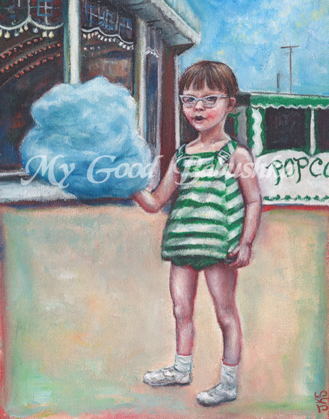 JulieKSchuler's tweet image. Cotton Candy. Art Print. jschulerart.etsy.com/listing/110116… #art #artprint #cottoncandy #boardwalk #summer #child