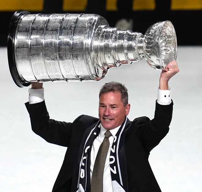 BradIey98's tweet photo. Bruce Cassidy, Brad Marchand. Shipped out of Boston by Don Sweeney. 

Immediately win the next Stanley cup. 

There’s a common denominator here https://t.co/hS8sFk8rL4