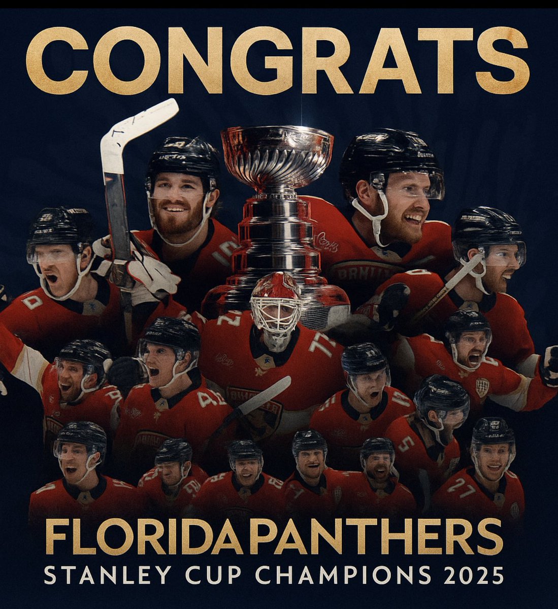 AuthenticFlorida.com ๐ด (@authenticfl) on Twitter photo ๐ CONGRATS, <a href="/FlaPanthers/">Florida Panthers</a>! ๐
The Florida Panthers are 2025 STANLEY CUP CHAMPIONS ๐ again!
๐๐๐๐๐๐๐๐๐๐๐
#FloridaPanthers #StanleyCup #AuthenticFlorida #GoCatsGo ๐ CONGRATS, <a href="/FlaPanthers/">Florida Panthers</a>! ๐
The Florida Panthers are 2025 STANLEY CUP CHAMPIONS ๐ again!
๐๐๐๐๐๐๐๐๐๐๐
#FloridaPanthers #StanleyCup #AuthenticFlorida #GoCatsGo