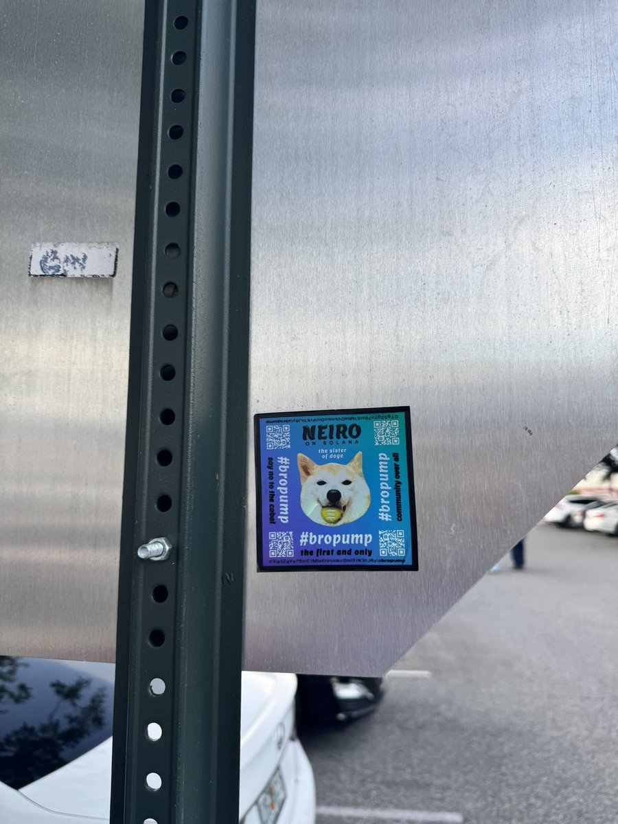 . orb ° (👊⛽) (@_orbro) on Twitter photo still there, and still in perfect condition
after nearly a year. stay smiling, shibas.
bropump forever 👊⛽️
<a href="/NeiroWoof/">NEIRO | BROPUMP</a> | $NEIRO still there, and still in perfect condition
after nearly a year. stay smiling, shibas.
bropump forever 👊⛽️
<a href="/NeiroWoof/">NEIRO | BROPUMP</a> | $NEIRO