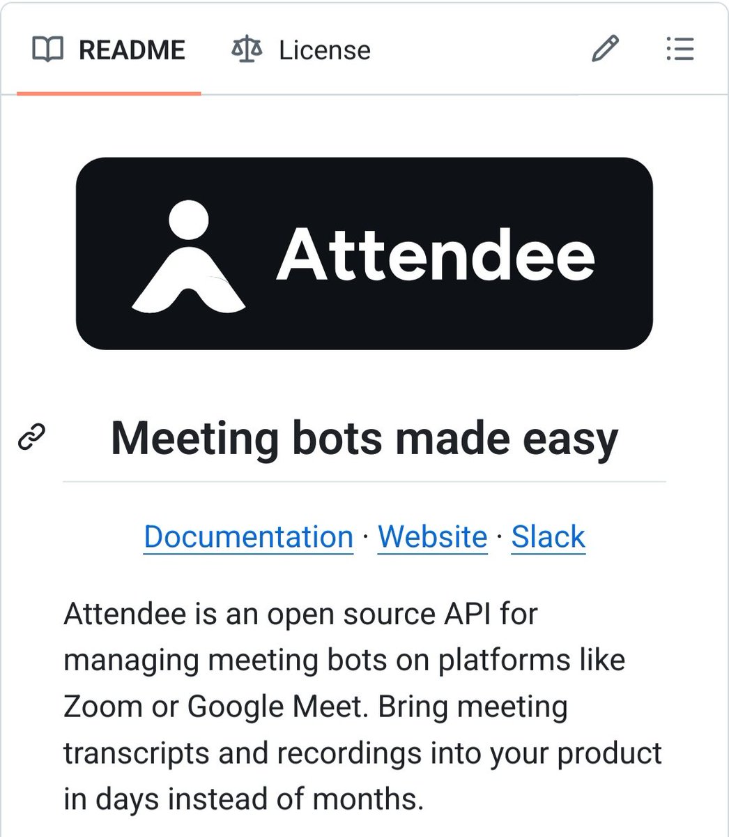 GithubProjects's tweet image. Production-ready meeting bot API with advanced chat and voice features.