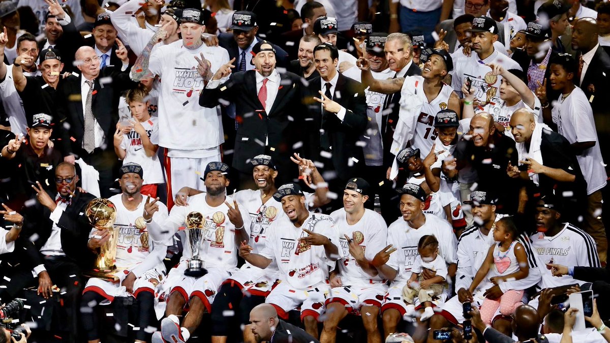WadexFlash's tweet photo. Miami Heat back to back championships in 2012 and 2013.

Florida Panthers back to back Stanley Cups in 2024 and 2025.

We have been blessed us fans. https://t.co/MEub2huOgw
