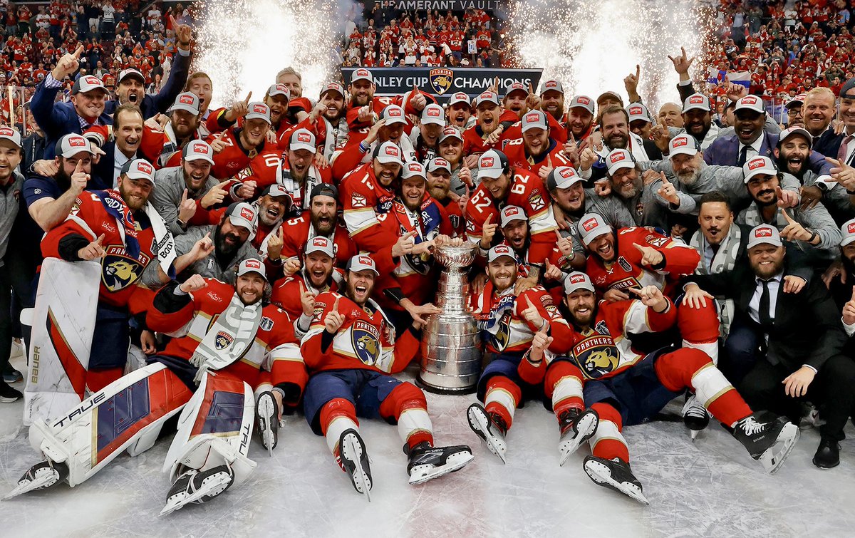WadexFlash's tweet photo. Miami Heat back to back championships in 2012 and 2013.

Florida Panthers back to back Stanley Cups in 2024 and 2025.

We have been blessed us fans. https://t.co/MEub2huOgw