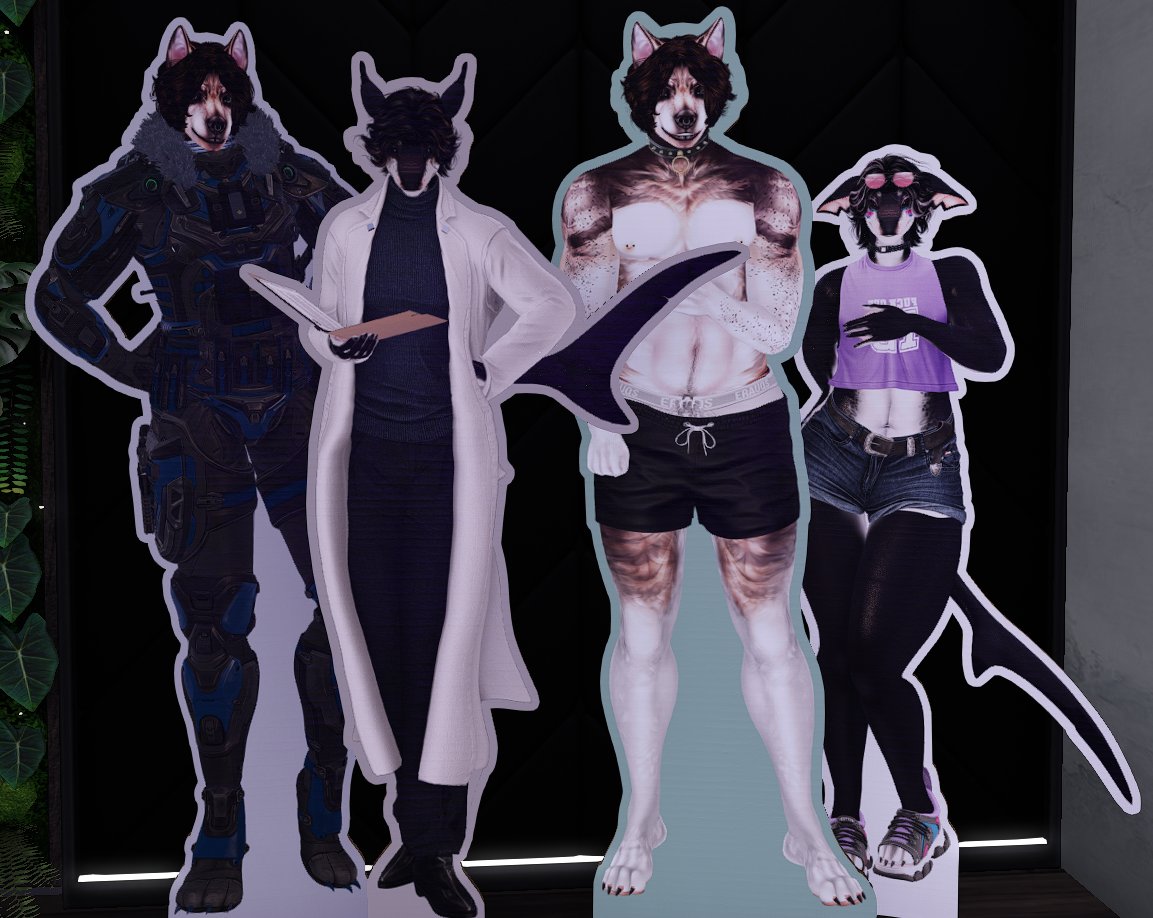 kolya_dog's tweet photo. I love Mine and @Sharkdog17 's cut-outs by the amazingly talented @espenkazilingwa 

Go check out their store in SL! 

#Secondlife | #SLFurry https://t.co/vsKJHQYgvf