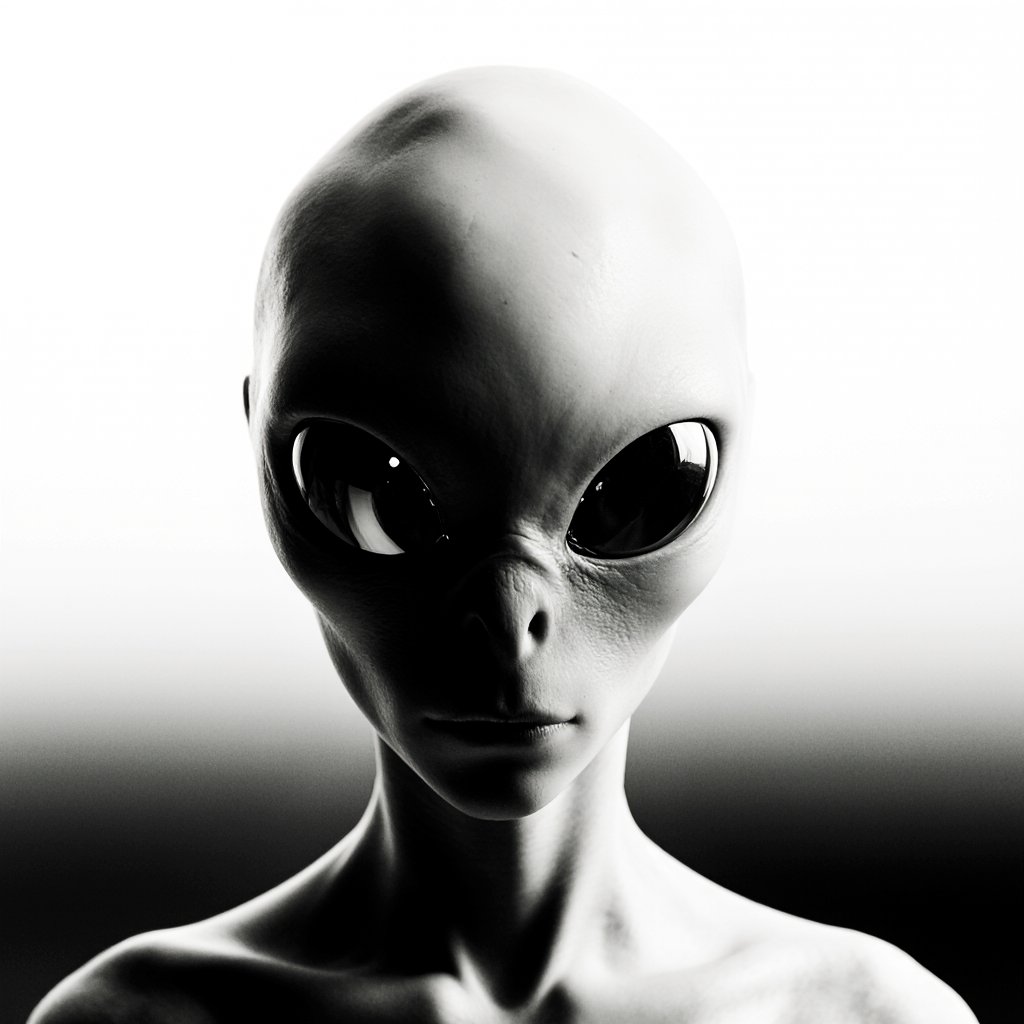 StyleProfilesAI's tweet photo. wow @krea_ai is so realistic it's scary

here's its version of the alien portrait using the "Monochrome Editorial Edge" style profile 😱 https://t.co/XRHLJIR29F