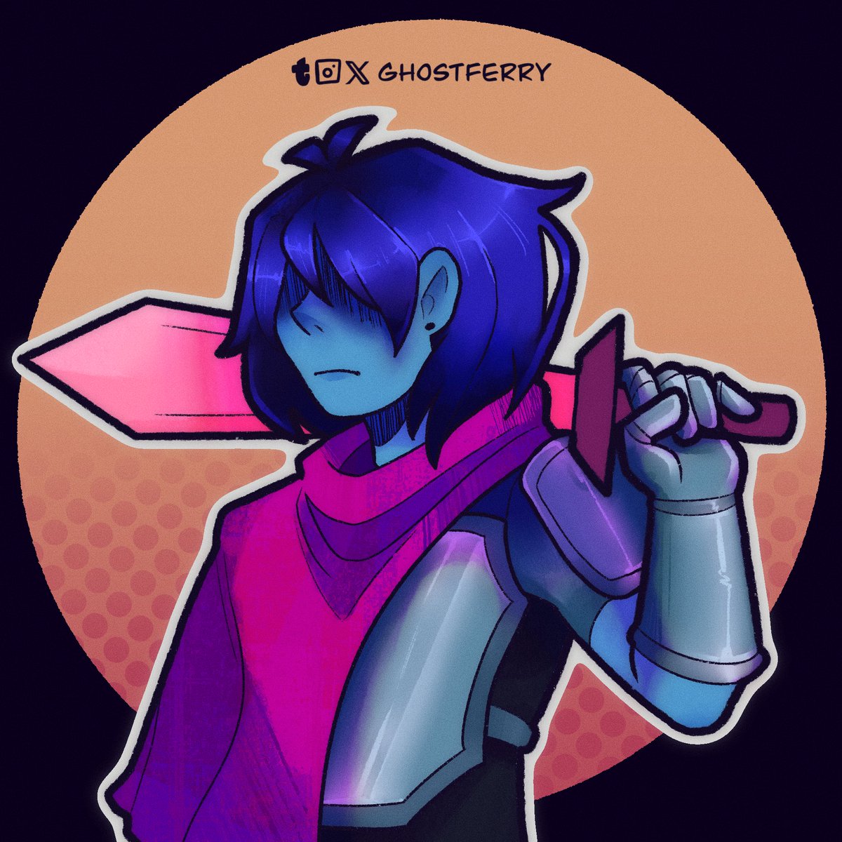 ghostferry_'s tweet image. Deltarune was so fun to play #deltarune #deltarunefanart