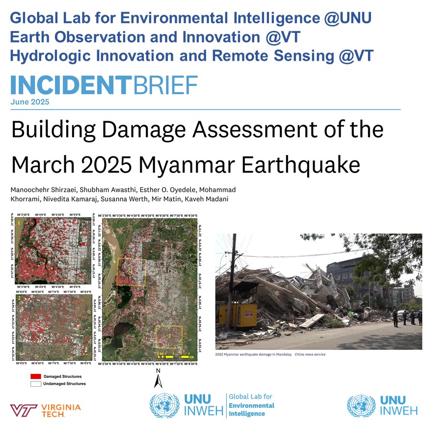 Manoochehr Shirzaei (@shirzaei) on Twitter photo **** New Publication Alert ****
In this #incident report, published by <a href="/UNUINWEH/">UN University-INWEH</a>, we found that M7.7 #myanmarearthquake of March 28, 2025 #damaged ~157,000 buildings, #killing 3,600 to 5,350. Myanmar's seismic #vulnerability stems from the intersection of #technical shortcomings, **** New Publication Alert ****
In this #incident report, published by <a href="/UNUINWEH/">UN University-INWEH</a>, we found that M7.7 #myanmarearthquake of March 28, 2025 #damaged ~157,000 buildings, #killing 3,600 to 5,350. Myanmar's seismic #vulnerability stems from the intersection of #technical shortcomings,