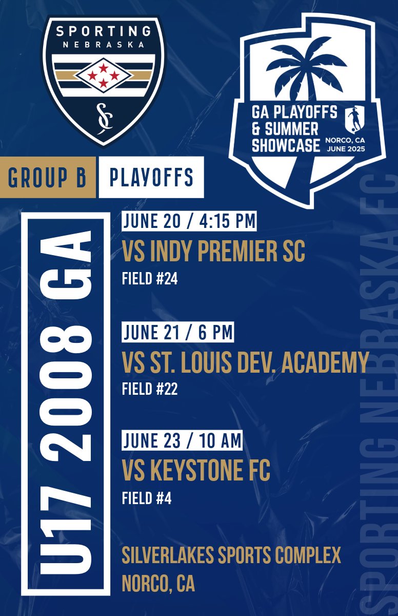 SNFCGirlsGA's tweet photo. 2⃣ DAYS till the GA Playoffs &amp; Summer Showcase. Flights are booked, bags are packed, and players are ready to hit the pitch! See you in Cali 📷
@GAcademyLeague
@SportingNE_FC https://t.co/ywWSQzQFjD
