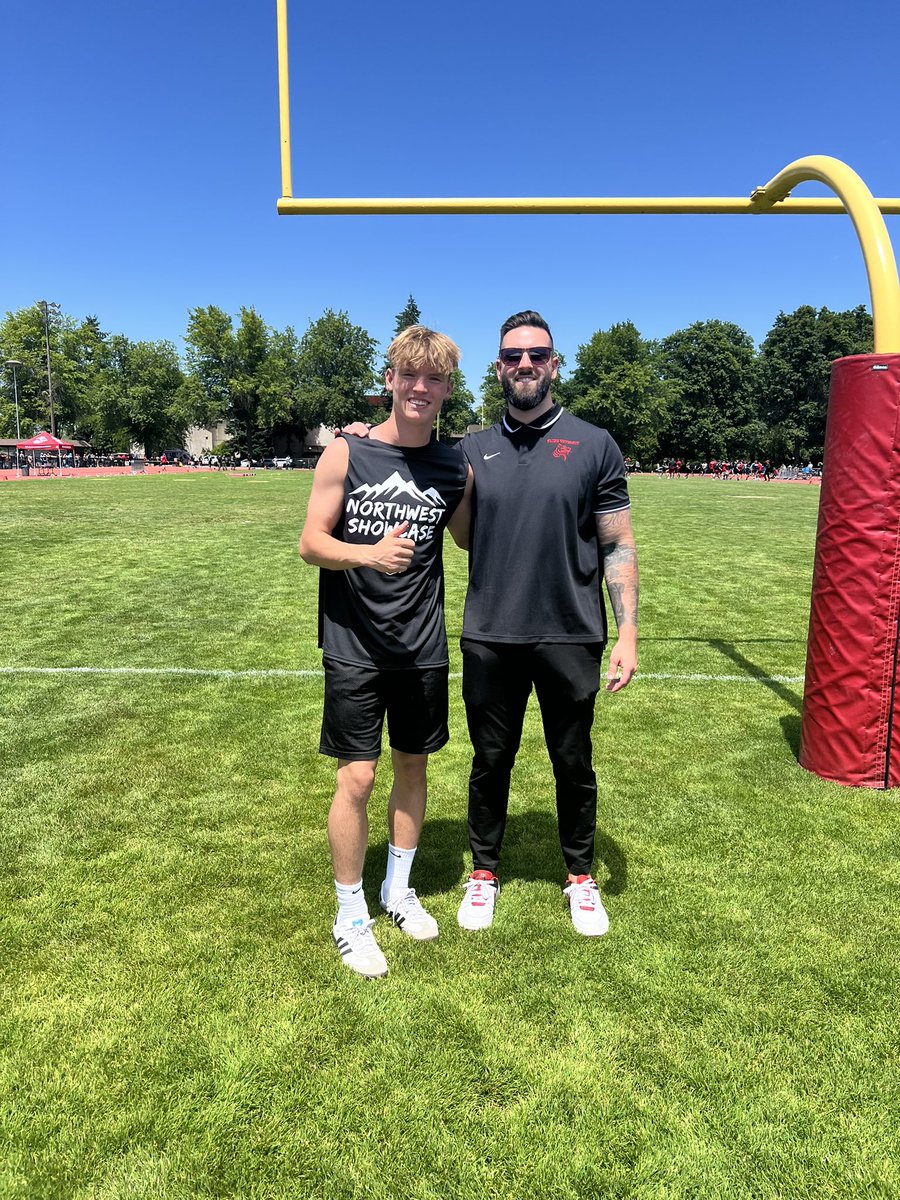 Kyler Phillips (@kphillips2026) on Twitter photo After attending the <a href="/THENWSHOWCASE/">Northwest Showcase</a> Specialist Camp and having a great conversation with <a href="/CoachFalc/">Ian Falconer</a> and <a href="/JustinLeathers/">Coach Leatherman</a> I'm excited to receive an offer to play Football at Pacific University!
<a href="/Boxer_Football/">Pacific Football</a> After attending the <a href="/THENWSHOWCASE/">Northwest Showcase</a> Specialist Camp and having a great conversation with <a href="/CoachFalc/">Ian Falconer</a> and <a href="/JustinLeathers/">Coach Leatherman</a> I'm excited to receive an offer to play Football at Pacific University!
<a href="/Boxer_Football/">Pacific Football</a>