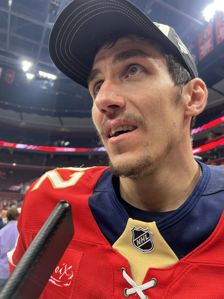 Nosek, who has a touching moment breaking down on Maurice’s shoulder: “I’m so glad I signed here.”