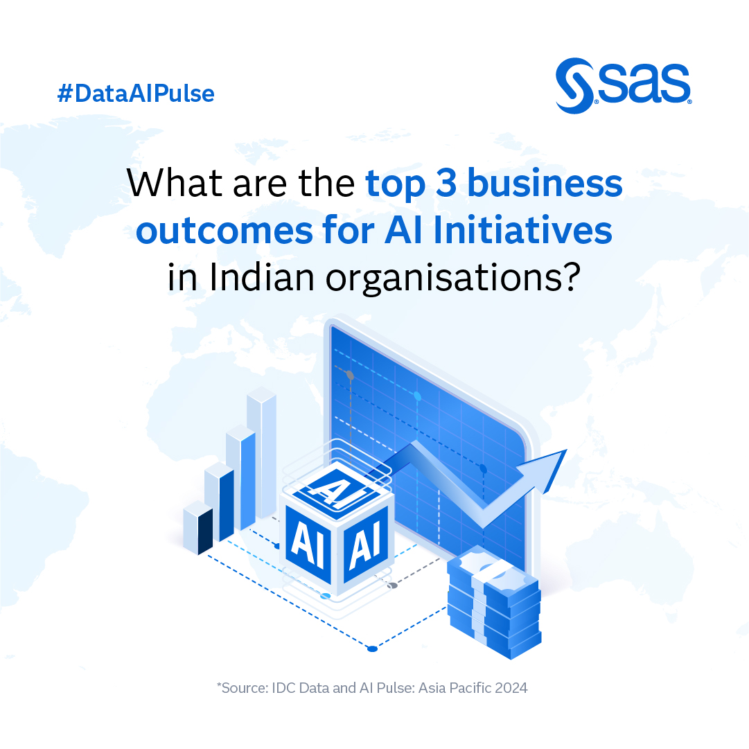 India's #AI journey reflects its dynamic business landscape—balancing innovation with practical value. Explore Indian organisations' unique approach in our latest "Data and AI Pulse" report. 2.sas.com/6011NNihX #DataAIPulse
