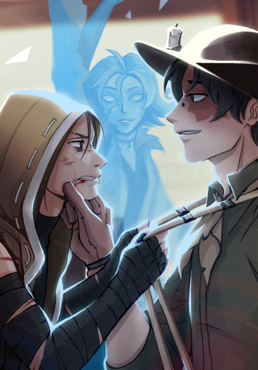 Vion_Frei's tweet photo. This is my first work completed entirely in Ibis Paint. It only took me… 331 minutes. I think we’ll get along well. #IdentityV #nortnaib #NortonCampbell #naibsubedar #IDV #idvmary https://t.co/Z9S5HyYQBp