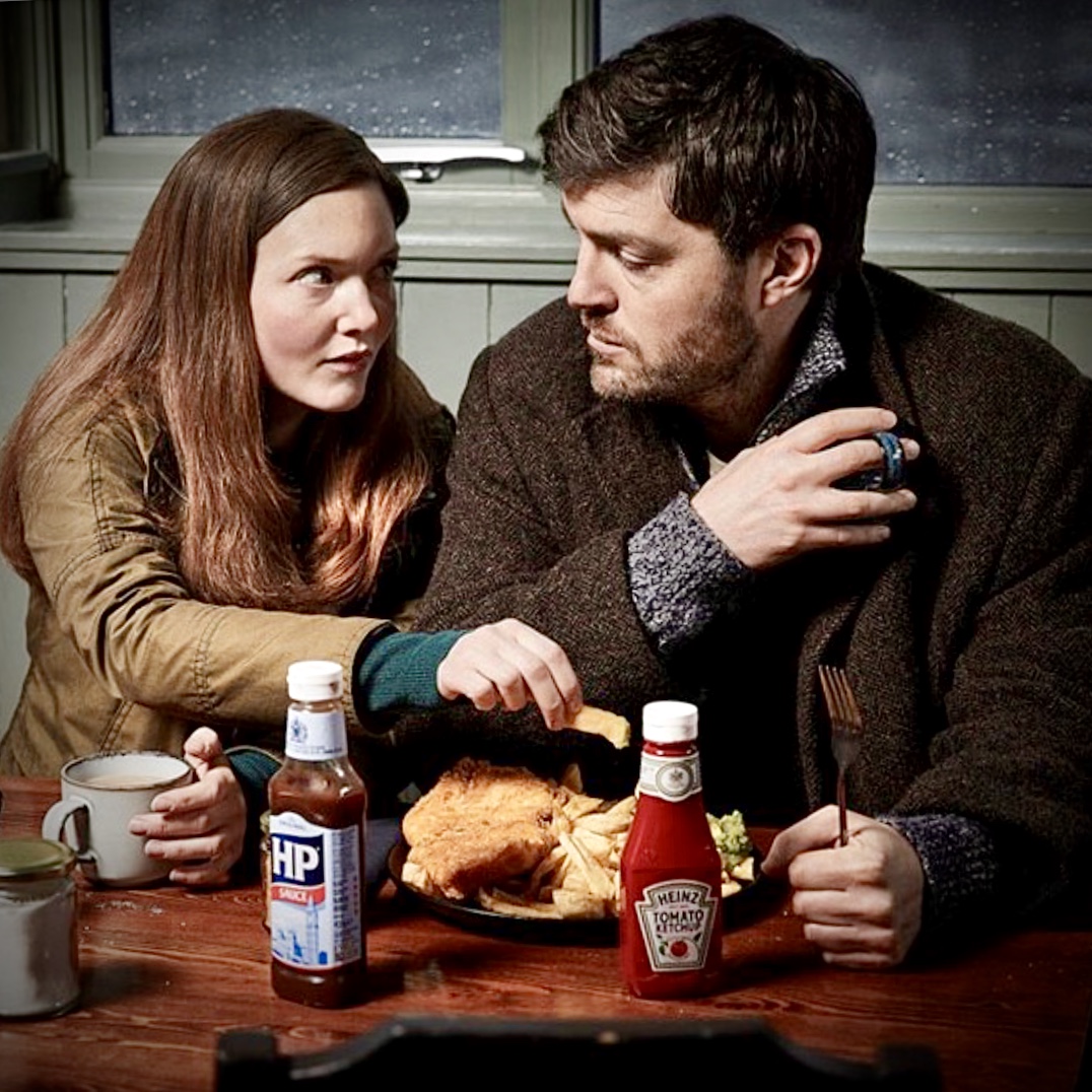 GingerBriq's tweet image. 📸 Credits: Richard Grassie/Nick Wells/Instagram 
#CormoranStrike #TomBurke #HollidayGrainger