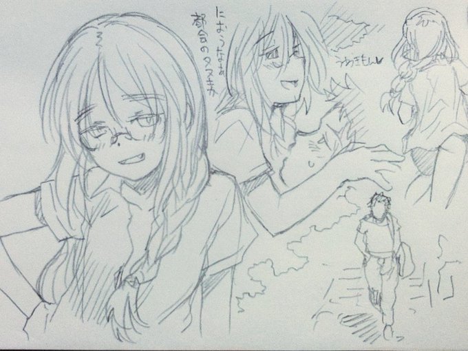 昨日の晩描いたメモらくがき
ちゃんと形にしないと 