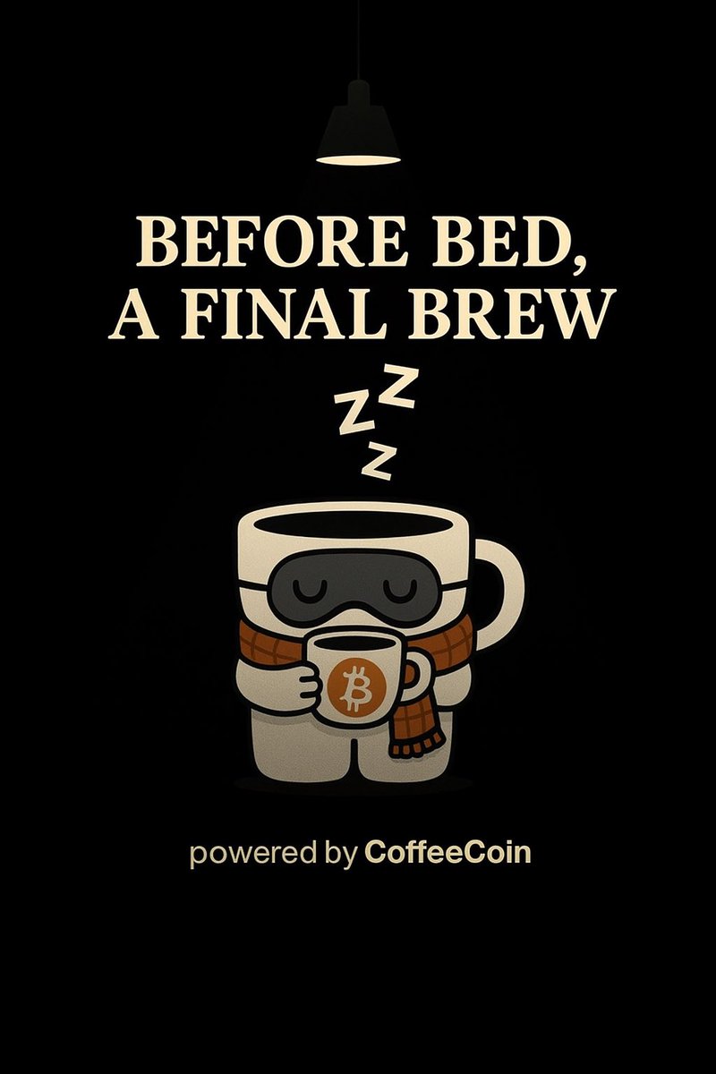 coffeecoinlabs's tweet photo. The grind never stops… there’s always room for a quick decaf before bed 😉 

Goodnight everyone, see you tomorrow ☕️ 😴 

#coffeecoin #coffee #news https://t.co/2qBHUATQyf