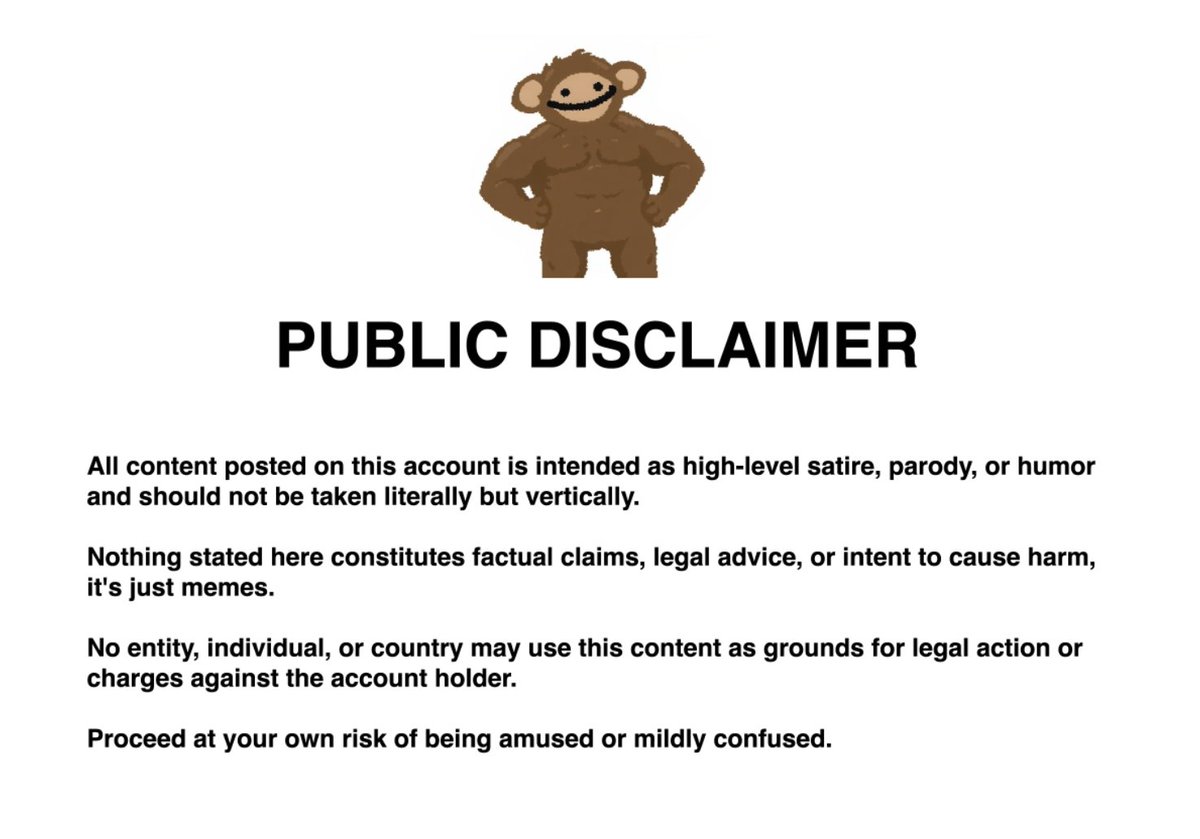 public disclaimer