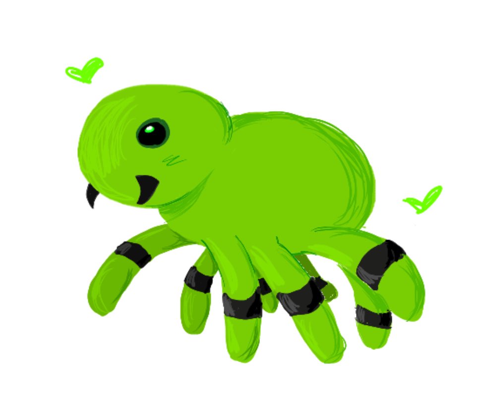 Babeh mika <a href="/cajunmewn/">Papermoon</a> 💚🕷️