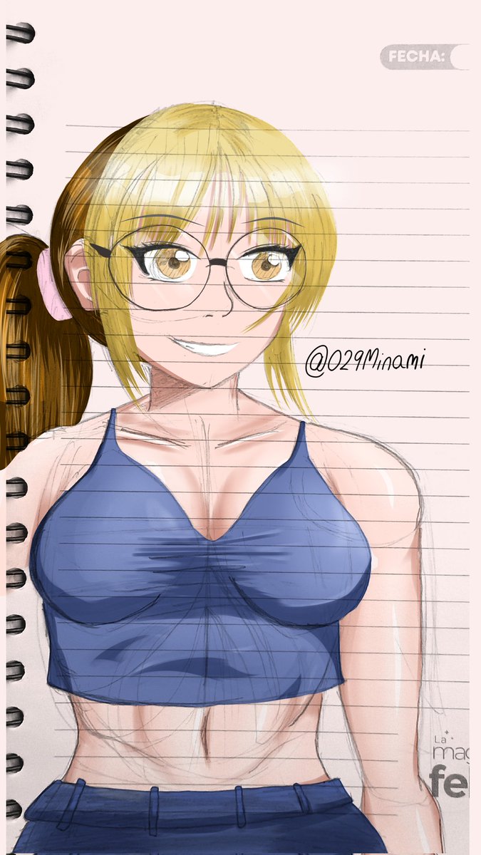 029Minami's tweet photo. #OC terminado https://t.co/yqWngijYcx